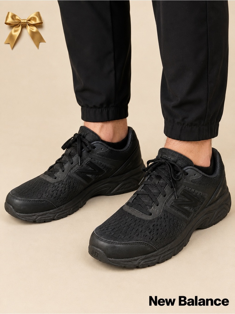 New Balance 847 Lace Up Black Boxed Athletic Walking Shoes Sz 13 MW847CB4